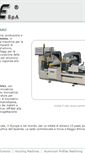 Mobile Screenshot of macchinealluminio.oemmespa.com